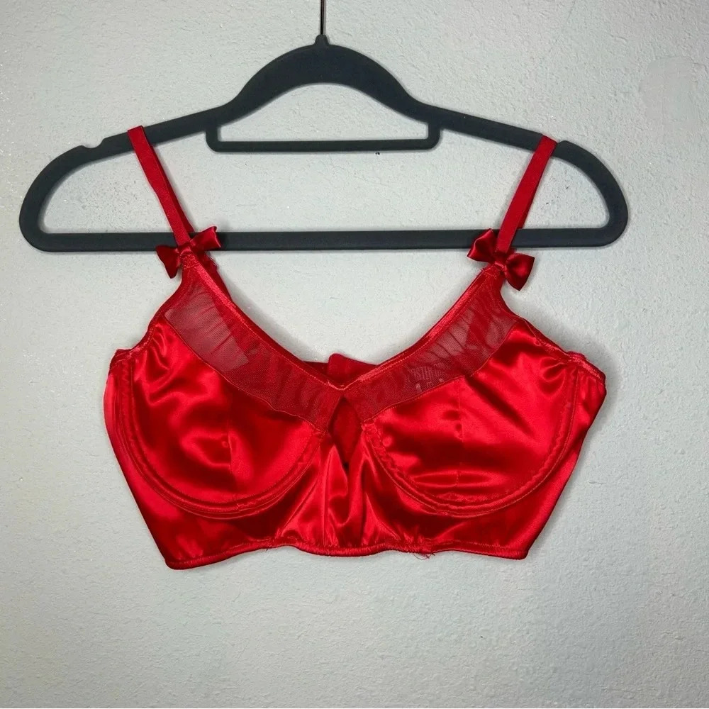 Poster Girl Red Bra Size Medium